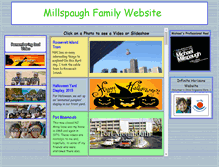 Tablet Screenshot of millspaughfamily.net